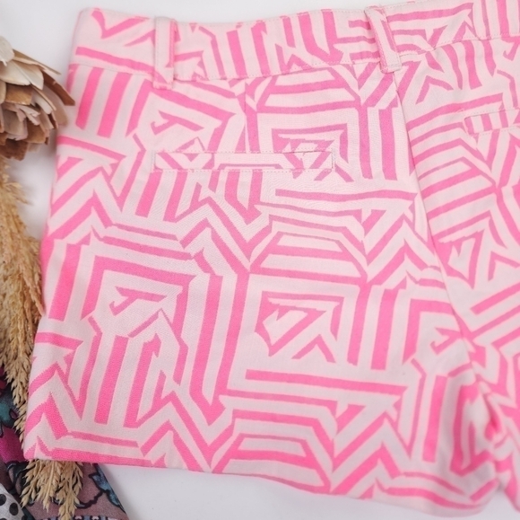 J. CREW Pink Beige Shorts Sz 4 - Picture 7 of 11